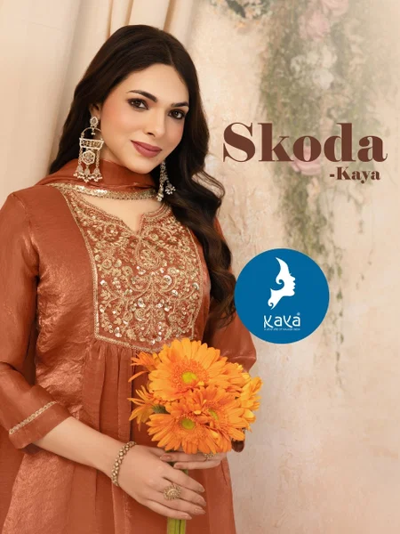 Skoda By Kaya Fandy Silk Wholesale Anarkali Kurtis Set Suppliers In Mumbai